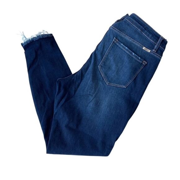 KanCan Distressed Skinny Blue Jeans - XL - Picture 1 of 7